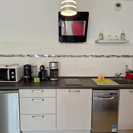 Apartamento Grand Studio De Standing, 50 Plages, Clim